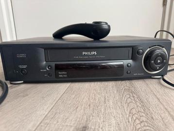 Philips VR668 VHS videorecorder – met afstandsbediening beschikbaar voor biedingen