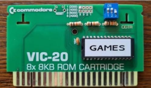 Commodore Vic 20 spelcartridge, Computers en Software, Vintage Computers, Ophalen of Verzenden