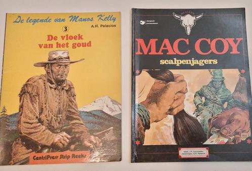 Mac coy:scalpenjagers 1982+vloek van het goud €4 per stuk, Boeken, Stripboeken, Zo goed als nieuw, Meerdere stripboeken, Ophalen of Verzenden