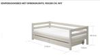 FLEXA Classic - Bedbank/Eenpersoonsbed met opberglades - wit, Ophalen, Gebruikt, 90 cm, Eenpersoons