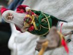 Kerstman op sleede met rendier, Diversen, Kerst, Ophalen of Verzenden