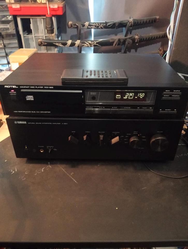 Rotel RCD-855 HIGH END CD PLAYER INCL REMOTE, Audio, Tv en Foto, Cd-spelers, Gebruikt, Overige merken, Ophalen of Verzenden