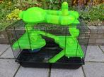 Dwerghamster kooi tekoop, Dieren en Toebehoren, Knaagdieren en Konijnen | Hokken en Kooien, Kooi, Gebruikt, Minder dan 75 cm, Hamster