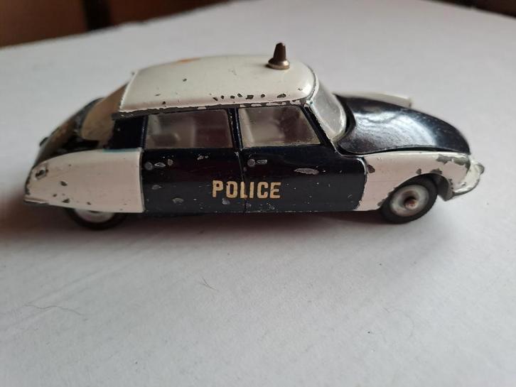 Dinky Toys Citroën DS19 MECCANO Politieauto 1:43, Hobby en Vrije tijd, Modelauto's | 1:43, Gebruikt, Auto, Overige merken, Ophalen of Verzenden