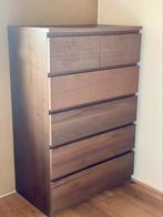 Ikea Malm 6 lades bruin houtasfineer, Ophalen, Gebruikt, 25 tot 50 cm, 50 tot 100 cm
