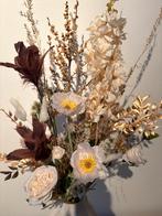 Zijden bloemen boeket met vaas, Ophalen of Verzenden, Nieuw