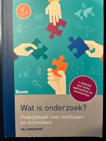 Wat is onderzoek? - Praktijkboek HBO/WO beschikbaar voor biedingen
