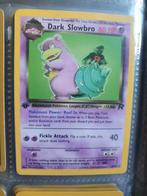 Dark Slowbro 1st Edition - Zeldzame Pokémonkaart, Hobby en Vrije tijd, Verzamelkaartspellen | Pokémon, Ophalen of Verzenden, Zo goed als nieuw
