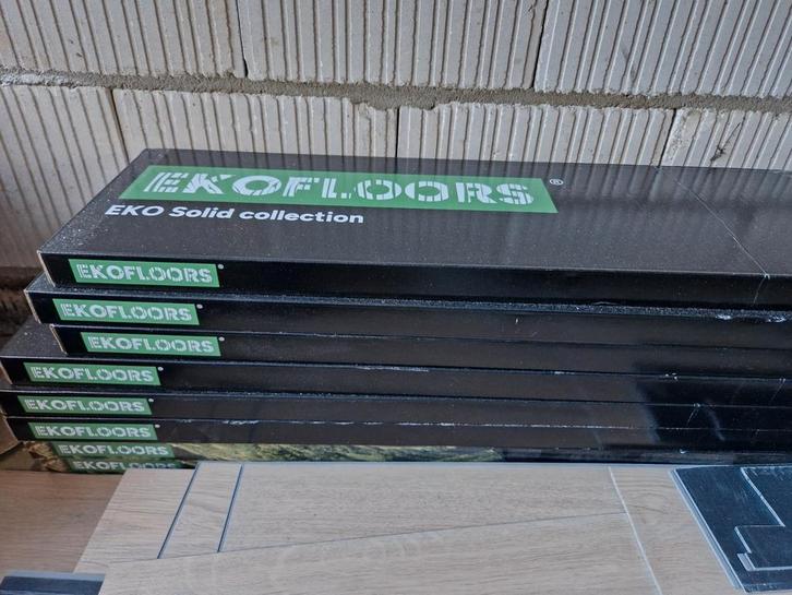 Ekofloors Java klik pvc 17 m2, Doe-het-zelf en Verbouw, Vloerdelen en Plavuizen, Nieuw, 50 tot 150 cm, 10 tot 30 cm, Ophalen