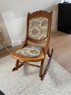 schommelstoel, Huis en Inrichting, Stoelen, Ophalen, Gebruikt, Bruin, Vintage