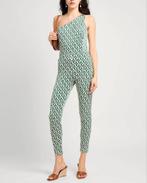 Elisabetta Franchi Groene jumpsuit met print maat S/L, Kleding | Dames, Ophalen, Zo goed als nieuw, Maat 38/40 (M), Groen
