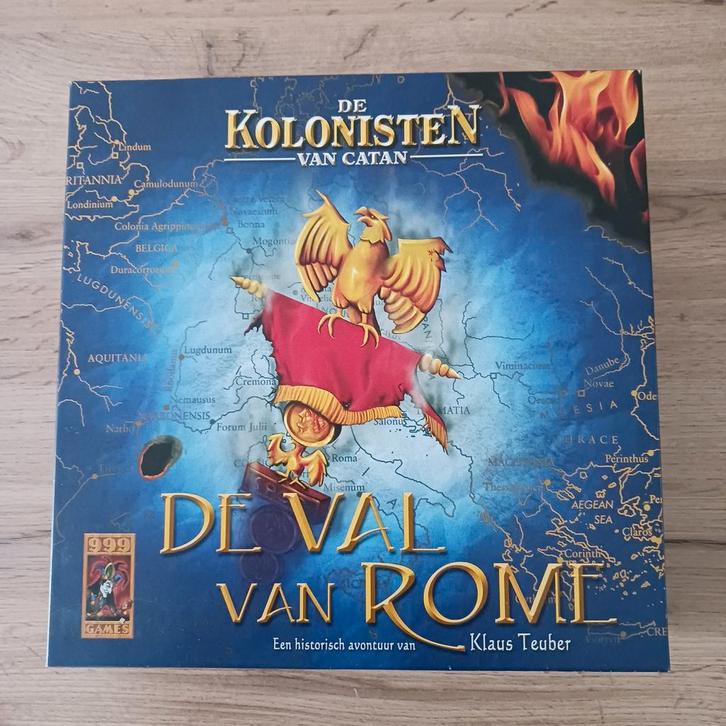 Nr 47) De Kolonisten van Catan. De Val van Rome, Hobby en Vrije tijd, Gezelschapsspellen | Bordspellen, Zo goed als nieuw, Ophalen of Verzenden