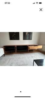 Pastoe Frame dressoir, Ophalen, Tijdloze kast op een rank onderstel afmeting 270x54x 60cm hoog, Zo goed als nieuw, 200 cm of meer