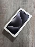 iPhone 15 pro 128 Gb Black Titanium Nieuw Geseald & FACTUUR, Telecommunicatie, Mobiele telefoons | Apple iPhone, Nieuw, 128 GB