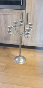 Grote kandelaar 5 armen 5,7kg zwaar 77cm hoog, Ophalen