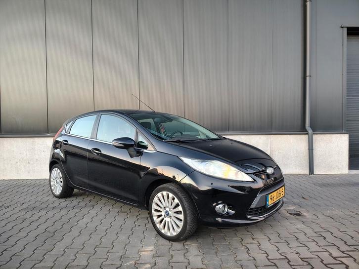 Ford Fiësta Titanium 5DRS 2009 Zwart., Auto's, Ford, Particulier, Fiësta, Benzine, B, Hatchback, Handgeschakeld, Origineel Nederlands