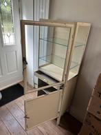 Apotheker dokters kast met lade, Ophalen, Gebruikt, Glas