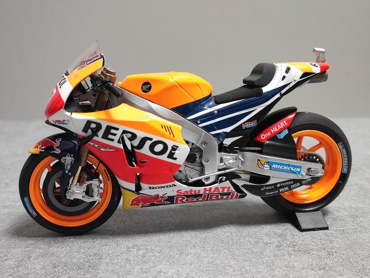 Minichamps: Honda RC213V - Marc Marquez - MotoGP 2014, Hobby en Vrije tijd, Modelauto's | 1:5 tot 1:12, Nieuw, Motor, 1:9 t/m 1:12