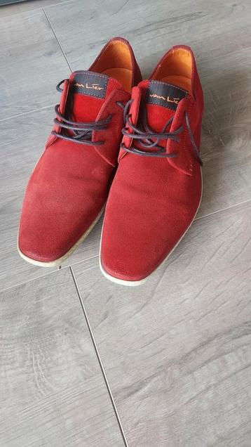 Van Lier Rode Schoenen Maat 42 - Zo Goed Als Nieuw beschikbaar voor biedingen