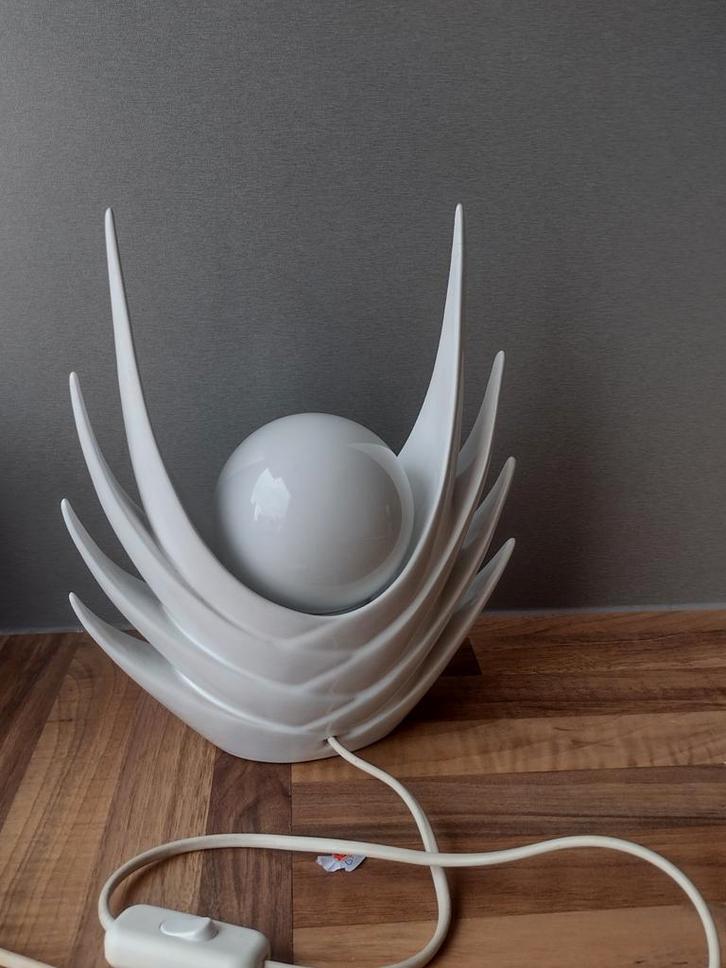 Art Deco Vintage Tafellamp, Antiek en Kunst, Antiek | Lampen, Ophalen of Verzenden