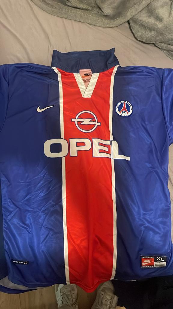 PSG 2000 Origineel Shirt XL - Nieuw!, Kleding | Heren, Sportkleding, Nieuw, Voetbal, Maat 56/58 (XL), Blauw, Ophalen