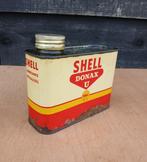 Shell olie blik olieblik, Verzamelen, Ophalen of Verzenden, Zo goed als nieuw, Verpakking