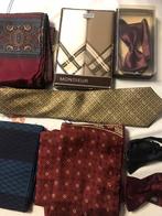 Stropdas sjaals vlinderdasje van zijde 8 items, Kleding | Heren, Stropdassen, Ophalen of Verzenden, Zo goed als nieuw
