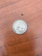 Zwitserse 5 Rappen 1958, Postzegels en Munten, Ophalen of Verzenden, Overige landen, Losse munt, Zilver