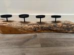Houten kaarsenstandaard, Ophalen, Zo goed als nieuw, Hout