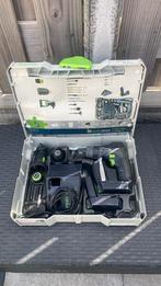 Festool cxs li 1,5set, Doe-het-zelf en Verbouw, Gereedschap | Boormachines, Gebruikt, Variabele snelheid, Ophalen of Verzenden