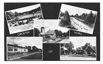 958684	Norg	Drenthe	1953	Gelopen met postzegel               beschikbaar voor biedingen