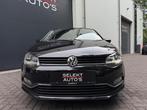 Volkswagen Polo 1.2 TSI Lounge 110 Pk Pano/LED/Climate/Cruis, Stof, Gebruikt, Zwart, 4 cilinders