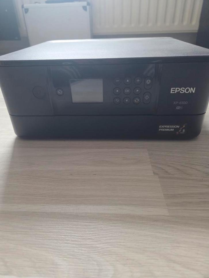 Epson XP-6100 All-in-One Printer - Weinig gebruikt, Computers en Software, Printers, Gebruikt, All-in-one, Inkjetprinter, Kleur printen