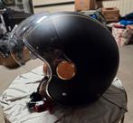 Schitterende Beon Jet design helm, kleurstellig zwart/goud, Fietsen en Brommers, Brommerhelmen, Ophalen of Verzenden, Zo goed als nieuw