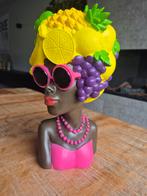 Bloempot Dame met Fruit, Ophalen of Verzenden, Nieuw