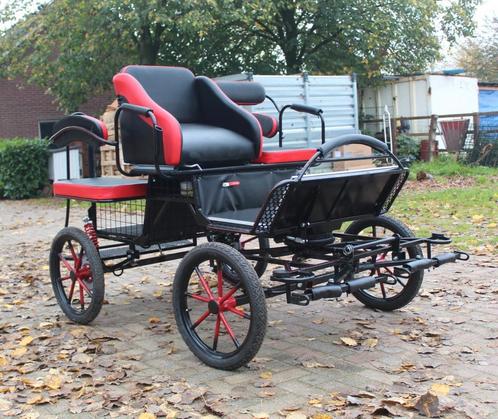 Te koop 16 inch shetlander/ A pony menwagen en sulky, Dieren en Toebehoren, Rijtuigen en Koetsen, Nieuw, Marathonwagen, Pony