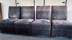 Comfortabele eetkamer/vergadertafel-stoelen (set van 4), Ophalen, Gebruikt, Bruin, Vier