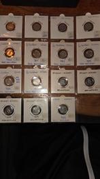 Zilveren Ned antillen munten, Ophalen of Verzenden, Nederland, Munten