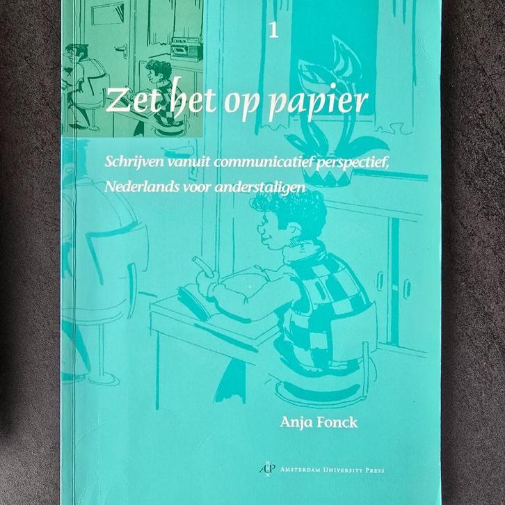 Zet het op papier, Boeken, Studieboeken en Cursussen, Zo goed als nieuw, Overige niveaus, Alpha, Ophalen of Verzenden