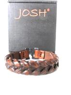 Nieuwe Josh heren armband, Sieraden, Tassen en Uiterlijk, Armbanden, Nieuw, Leer, Ophalen of Verzenden, Bruin