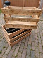 Handgemaakte Houten Kratjes - Planten/Groenten, Ophalen, Minder dan 50 cm, 50 tot 100 cm, Nieuw