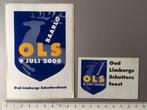 2 stickers OLS 2000 in Baarlo, Verzamelen, Ophalen of Verzenden, Zo goed als nieuw