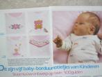 Borduurpatroon  Baby  Motiefjes   nr 354, Verzenden, Nieuw, Handborduren, Patroon