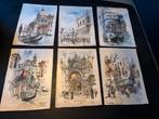 Vintage Jan Korthals venezia colour prints, Ophalen of Verzenden