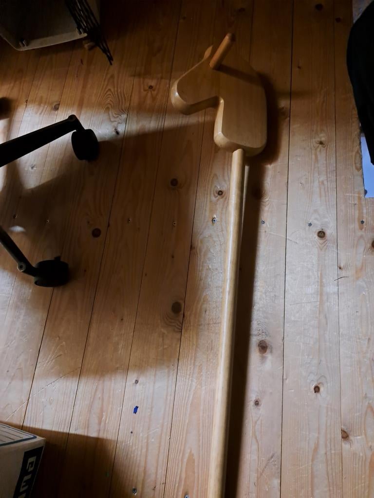 Stokpaard, Ophalen, Zo goed als nieuw