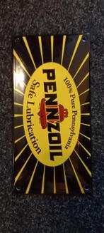 Echt emaille reclame bordje zie foto, Ophalen of Verzenden, Reclamebord