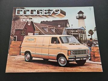 Brochure Dodge Vans 1979 USA  beschikbaar voor biedingen