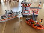 5539 playmobil reddingsbrigade plus extra boot, Ophalen, Zo goed als nieuw