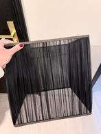 Lampenkap zwart mesh | z.g.a.n, Ophalen of Verzenden, Zo goed als nieuw, Zwart, Vierkant