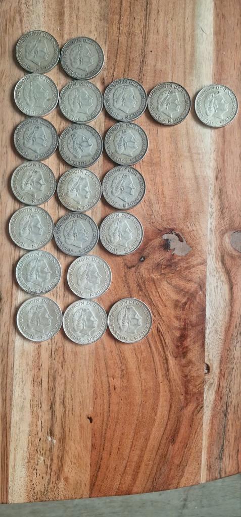 Zilveren Rijksdaalders Juliana (1959-1966) - Complete Set!, Postzegels en Munten, Munten | Nederland, Setje, 2½ gulden, Koningin Juliana